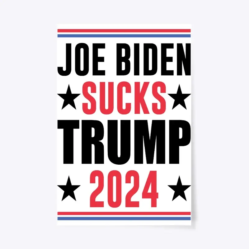 Biden Sucks Trump 2024 T-Shirt