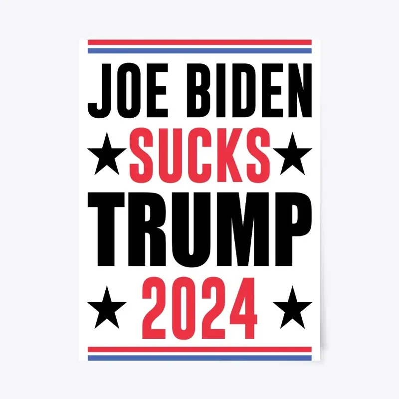 Biden Sucks Trump 2024 T-Shirt